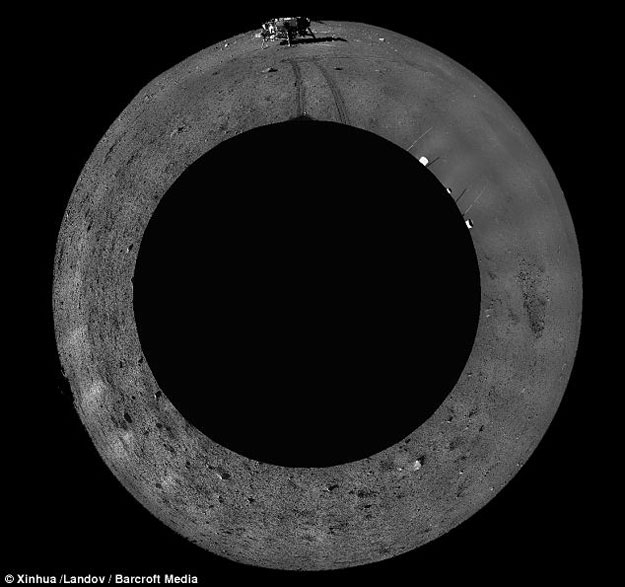 صور جديدة لسطح القمر من وكالة الفضاء الصينية