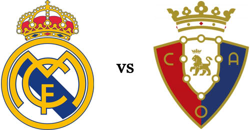 اليوم الاربعاء 15-1-2014 توقيت مباراة ريال مدريد واوساسونا والقنوات الناقلة مباشرة في كأس ملك إسبانيا