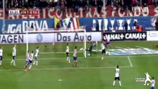 اهداف مباراة اتلتيكو مدريد وفالنسيا اليوم 14-1-2014 - يوتيوب