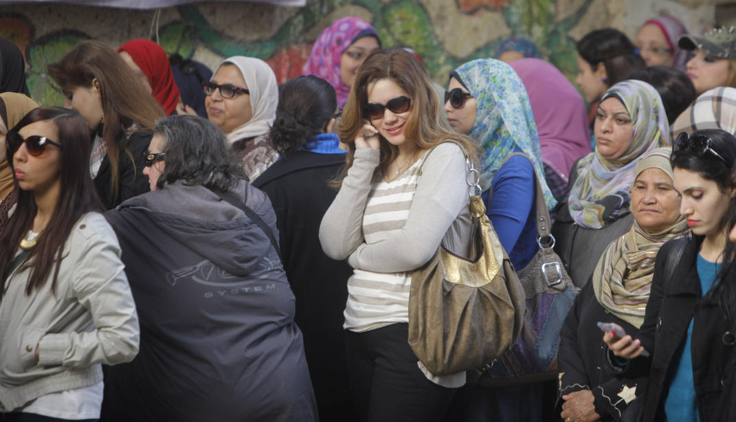 صور المصريين في الاستفتاء على الدستور الجديد 2014 - من الصحافة الغربية