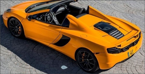 شاهد بالصور سيارة باريس هيلتون الجديدة من نوع مكلارين McLaren