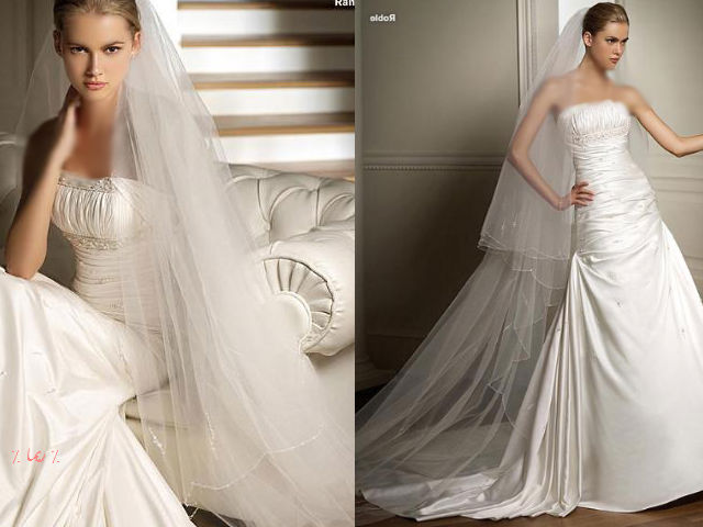 صور طرحات فرنسية للعروس 2014 , صور أجمل طرحات العروس 2014