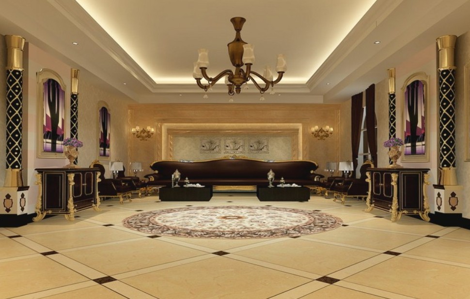 صور غرف جلوس سعودية 2014 - صور كنبات كبيرة لغرف الجلوس السعودية 2014