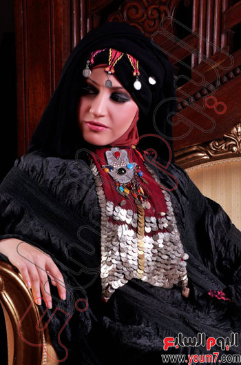 موضة الملابس البدوية والتراثية عنوان أناقة المرأة فى شتاء 2014, احدث صيحات الازياء ملابس بدوية 2014