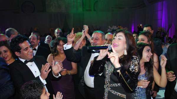 صور نجوم الفن في حفل زفاف ديانا ابنة عماد نصحي 2014