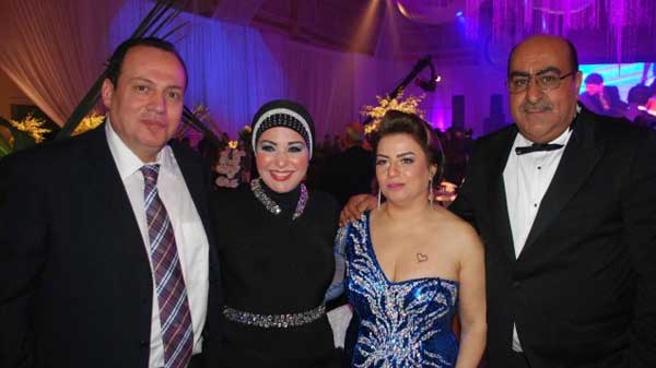 صور حفل زفاف ابنة رجل الاعمال عماد نصحي 2014