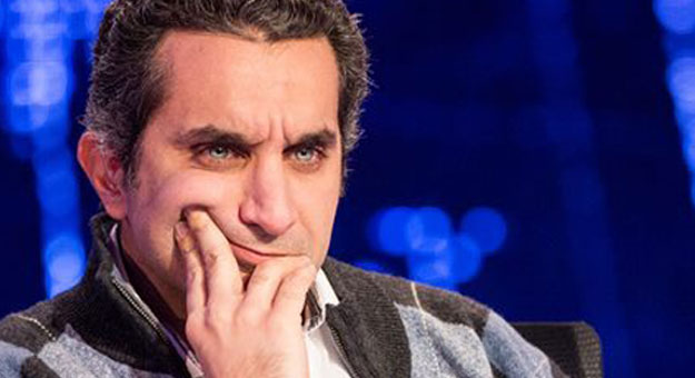 يوم السبت 1/2/2014 باسم يوسف ضيف برنامج بوضوح على قناة الحياة