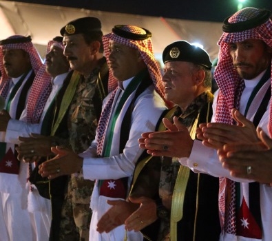 صور الملك عبدالله الثاني في سهرة خاصة مع القوات المسلحة بمناسبة عيد ميلاده