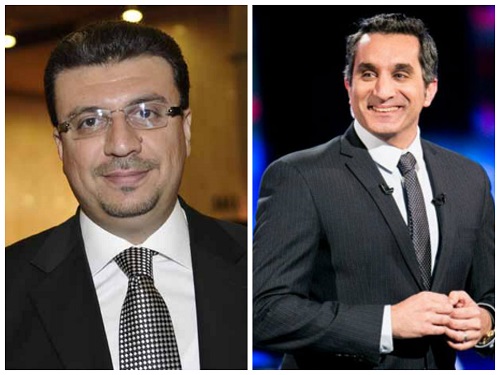 برنامج بوضوح - حلقة الاعلامي و الدكتور باسم يوسف مع عمر الليثي اليوم السبت 1 فبراير 2014