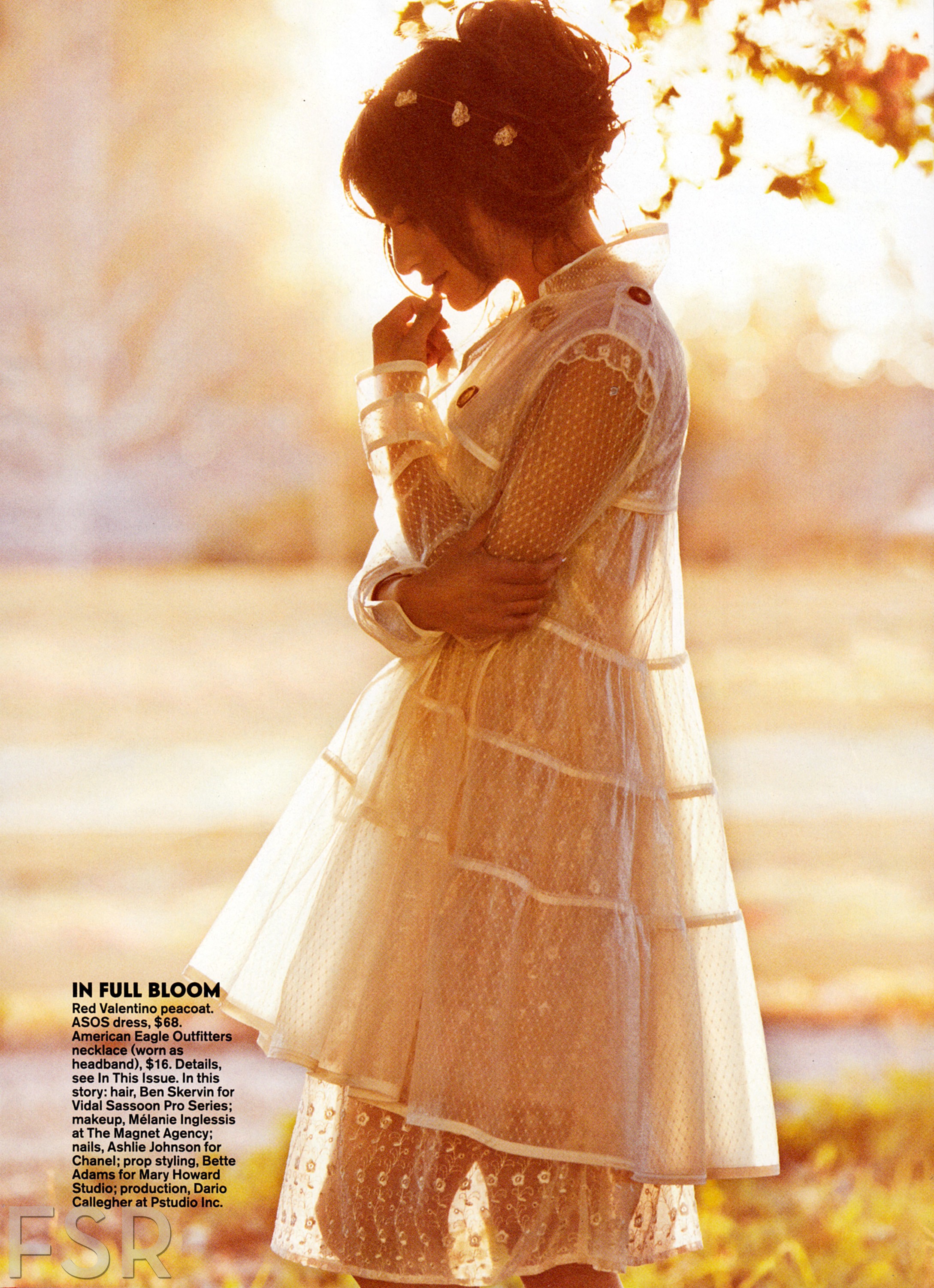 صور ليا ميشيل على مجلة Teen Vogue مارس 2014