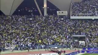 بالفيديو شاهد فرحة لاعبين النصر مع الجماهير بعد الفوز بكأس ولي العهد 2014 - يوتيوب