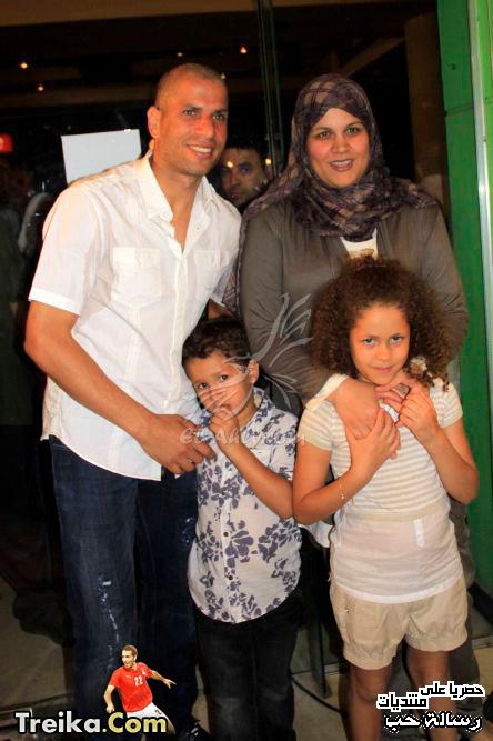 صور زوجة وائل جمعة 2014 , صور وائل جمعة مع زوجته واولاده  2014