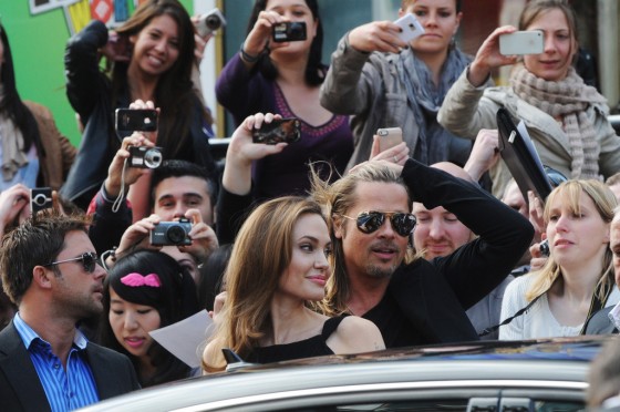 احدث صور النجمة انجلينا جولي 2014 - صور انجلينا جولي في لندن