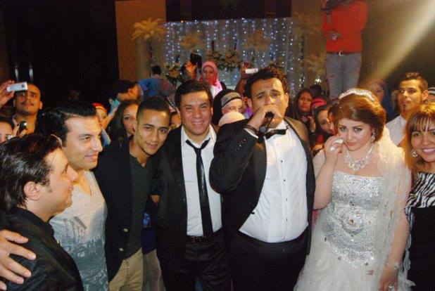 صور نجوم مصر في حفل زفاف محمود الليثي