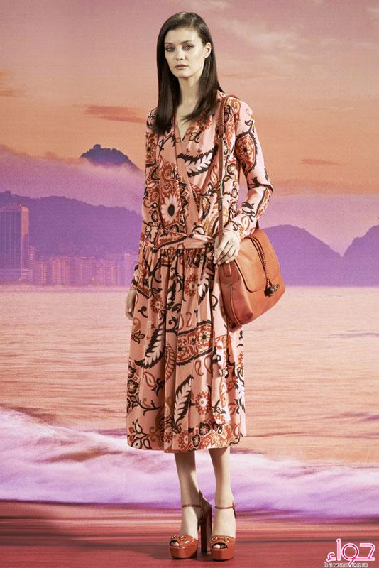 Gucci تطلق احدث تصاميمها باسم  Resort 2014