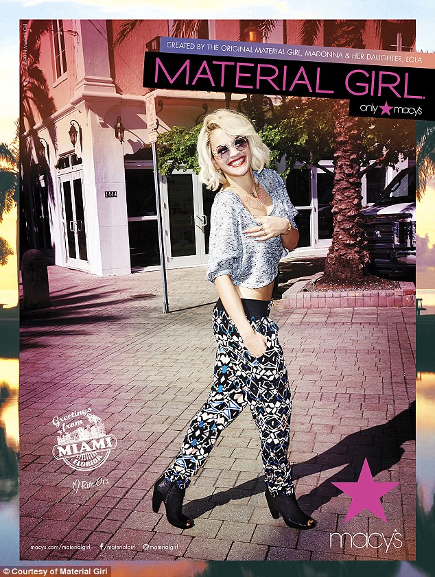 صور ريتا اورا على مجلة Material Girl's , صور ريتا اورا 2015 Rita Ora