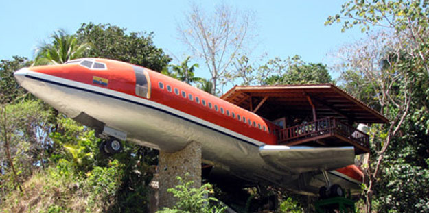 صور أول فندق سياحي داخل طائرة بوينج في كوستاريكا