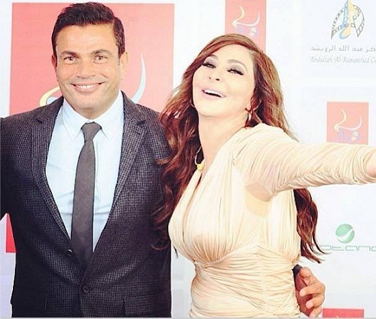 صور اليسا و عمر دياب في مهرجان هلا فبراير في الكويت 2014
