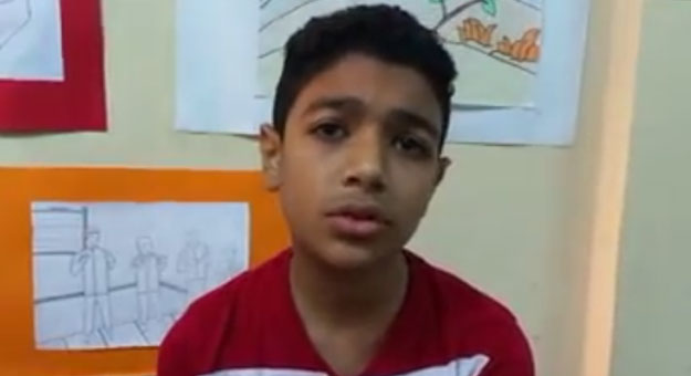 بالفيديو طالب إعدادى يتلو القرآن بأصوات كبار المشايخ