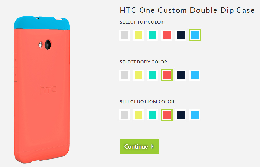 صور حافظات هاتف HTC One بجميع الالوان من شركة HTC