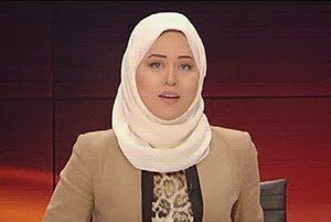 بالفيديو .. ساره رأفت مذيعة الجزيرة تنفجر من الضحك 2014
