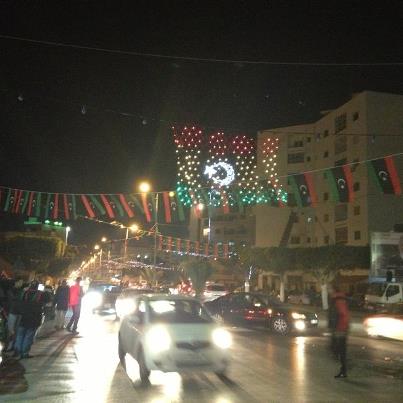 صور احتفالات طرابلس بذكري الثالثة لثورة 17 فبراير 2014 , صور احتفالات ميدان الشهداء في الذكري الثالثة لثورة 17 فبراير 2014