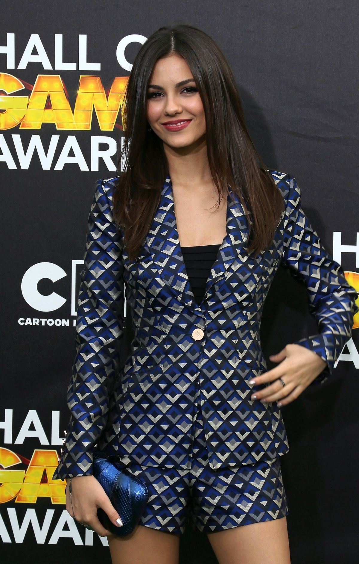 صور فيكتوريا جاستيس في حفل Game Awards في سانتا مونيكا 2014