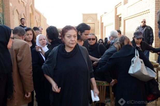 صور جديدة من جنازة فريد المرشدي زوج داليا البحيري 2014