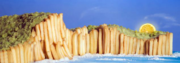 صور معالم بريطانيا مصنوعة باستخدام البطاطا - ابدااااع