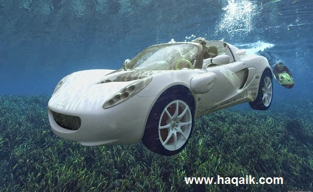 صور أول سيارة قادرة على السباحة تحت الماء ,, تعرف عليها الان