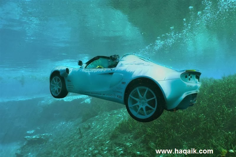 صور أول سيارة قادرة على السباحة تحت الماء ,, تعرف عليها الان
