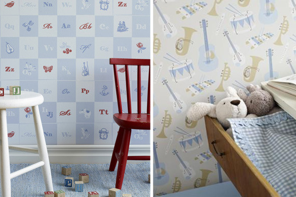 صور ورق جدران لغرف الاطفال 2014 , صور ديكورات غرف نوم الاطفال مودرن 2015