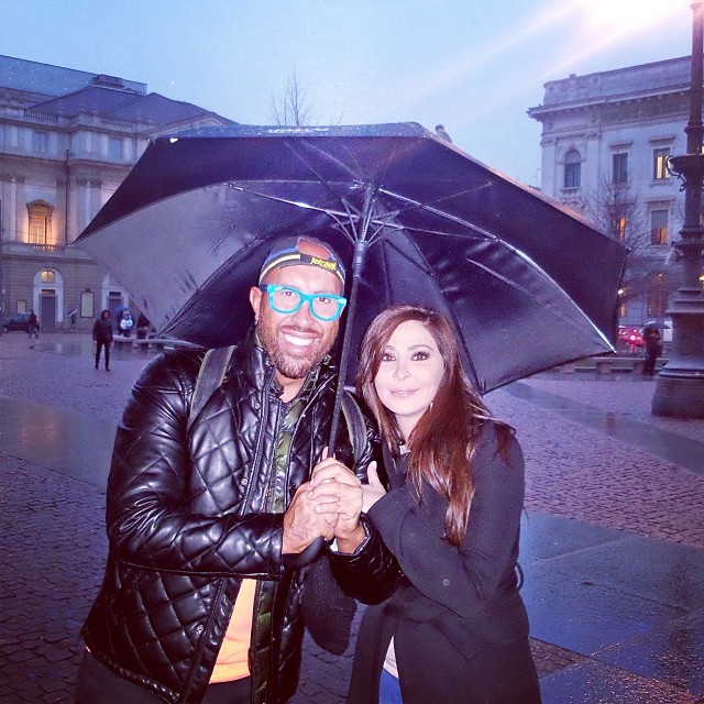 شاهد صور اليسا مع اصدقائها في مدينة ميلانو 2014