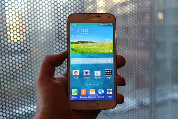 اطلاق هاتف سامسونج جالكسي Galaxy S5 رسميا في برشلونة - بالصور