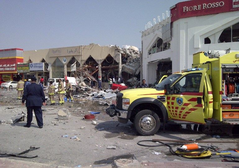 بالصور تغطية انفجار الدوحة اليوم الخميس 27/2/2014