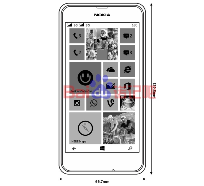 صور ومواصفات هاتف نوكيا Lumia 630 بنظام ويندوز فون