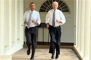بالفيديو باراك أوباما يمارس رياضة الركض في البيت الأبيض