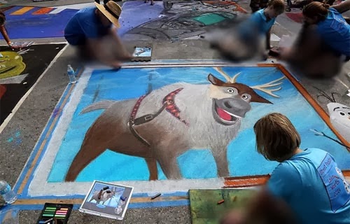 صور مهرجان الرسم على الشوارع في فلوريدا