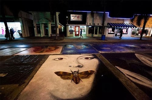 صور مهرجان الرسم على الشوارع في فلوريدا