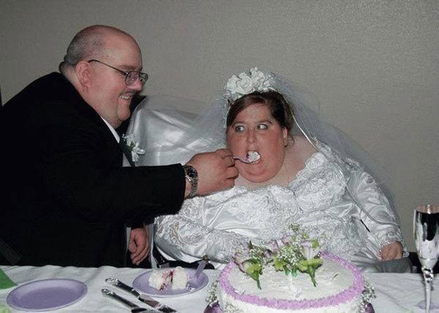 صور مواقف طريفة مضحكة من حفلات الزفاف