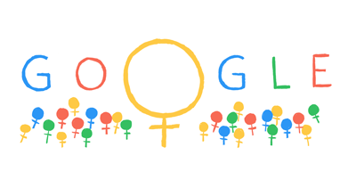 جوجل يحتفل بذكرى اليوم العالمي للمرأة 2014 ، اليوم العالمي للمرأة بتاريخ 8 آذار/مارس 2014