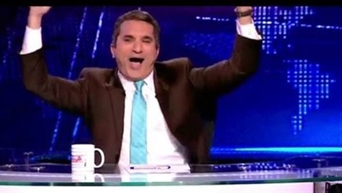 بالفيديو باسم يوسف يرقص في الحلقة الخامسة على اغنية العبد قال للشيطان