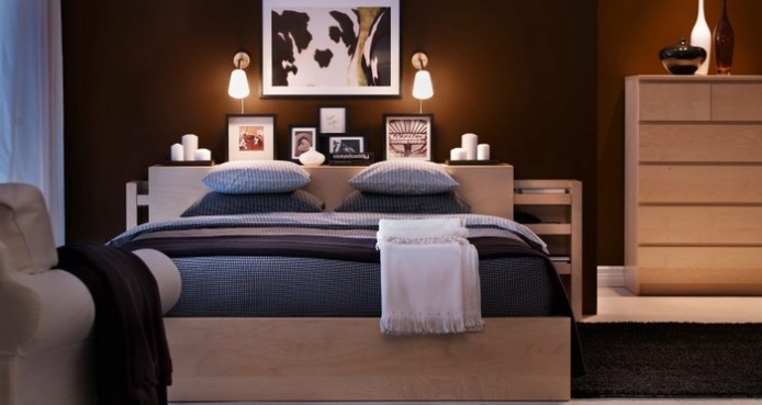 صور ديكورات غرفة نوم من الخشب عالموضة 2014 , صور غرف نوم خشبية مودرن 2014