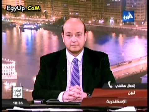 بالفيديو الاعلامي عمرو أديب يتعرض للشتيمة على الهواء مباشرة 2014