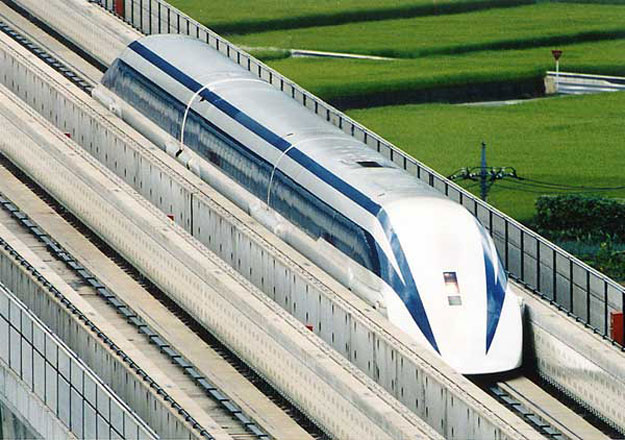 صور أسرع قطار في العالم سنة 2027 في اليابان , صور وفيديو
