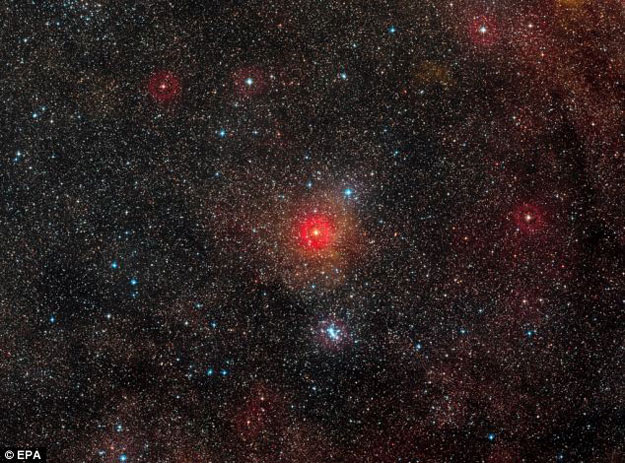 بالفيديو وكالة ناسا تكتشف نجم  أكبر من الشمس 1300 مرة - اطلقوا عليه اسم hr 5171