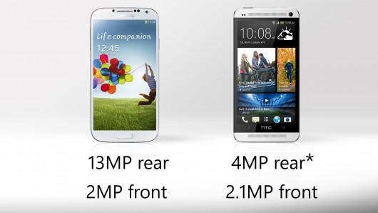 تقرير - مقارنة بين هاتف Galaxy S4 و هاتف HTC One مع المواصفات