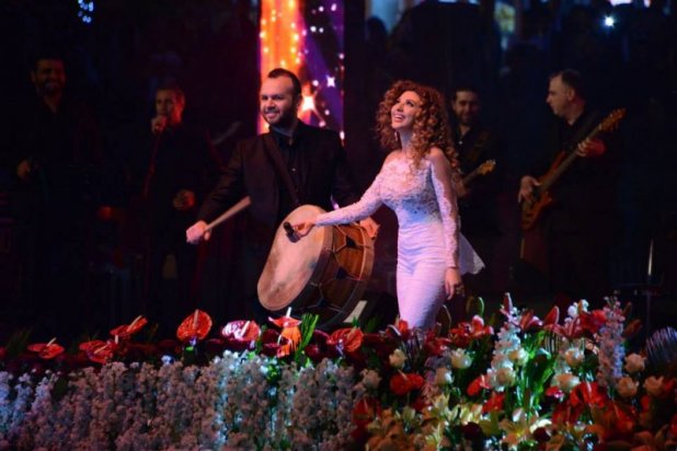 صور جديدة لحفلة ميريام فارس في اربيل 2014 , صور اطلالة ميريام فارس في حفلة اربيل 2014