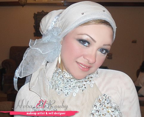 صور لفات الحجاب من هبه الروبي 2014 , آخر صيحات الموضة في لفات الحجاب 2014 هبه الروبي