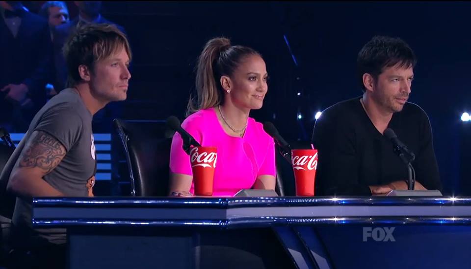 صور جنيفر لوبيز في برنامج أمريكان أيدول اليوم الخميس 2014 , صور جنيفر لوبيز في كواليس American Idol